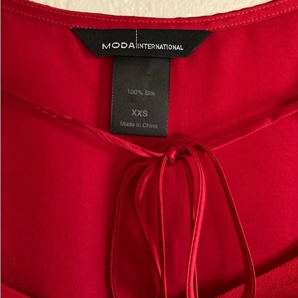 Victorias’secret moda international 100/% silk blouse - Picture 8 of 13